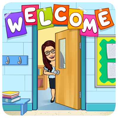 bitmoji welcome